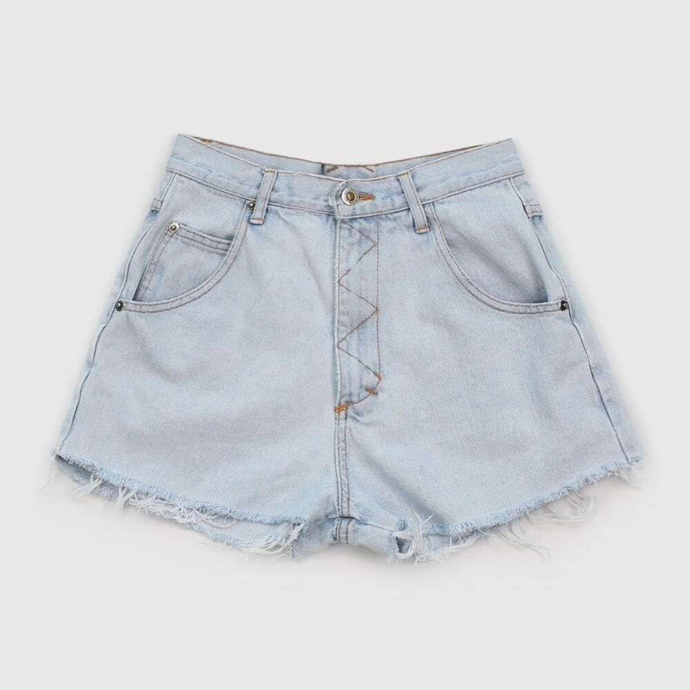 Vintage 90s Light Wash Denim Shorts